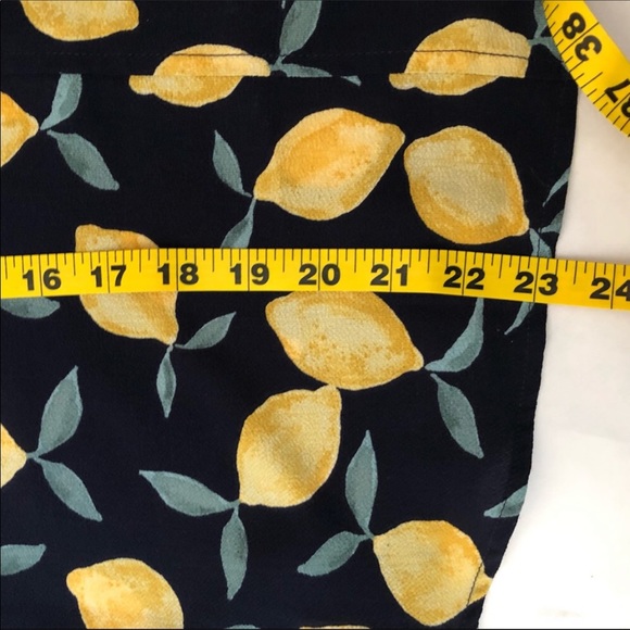 Pink Rose Adorable Lemons Flowy Swing Tank Top w/Adjustable Straps M - Picture 15 of 15